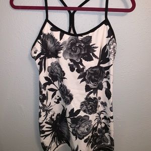 floral Lululemon tank top